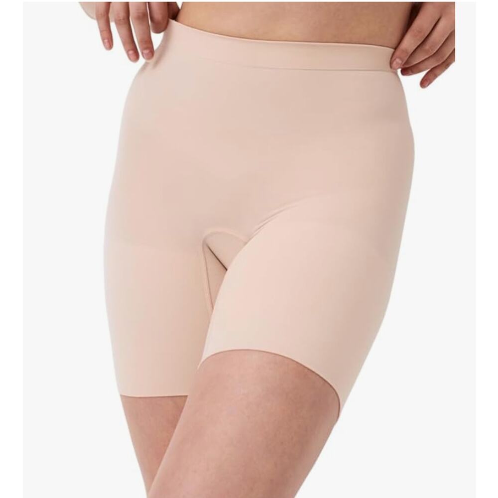 Spanx 2744 Power Shorts Shaper Soft Nude Size XL